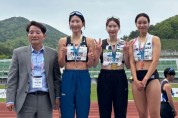 광양시 직장운동경기부 육상팀, 여수 전국실업육상대회 메달 획득!