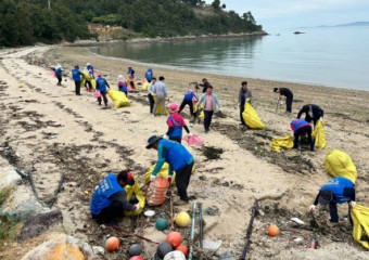 장흥군 ‘깨끗한 바다 만들기’ 연안정화활동 추진